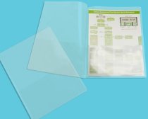 11 5/8″ x 9 1/8″ Clear Folder with pockets