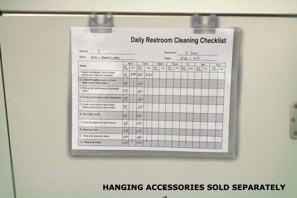 8 1/2" x 11" Clear Vinyl Pouch