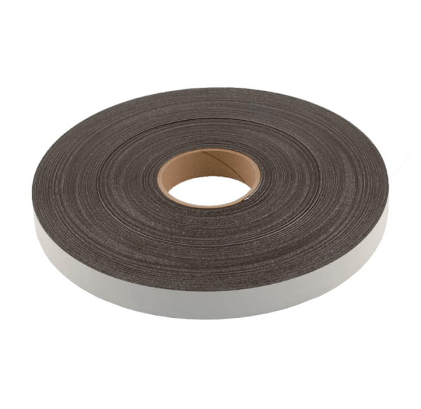 1/2" x 100' uncut magnetic roll w/adhesive