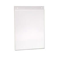 8 1/2 x 11 Wall mount sign holder - PORTRAIT