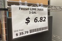 8 1/2 x 5 1/2 (insert) Clear Vinyl Pouch