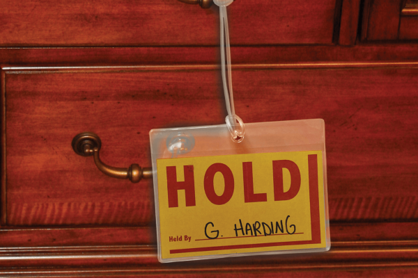 5" x 3" Clear Vinyl Tag Holder w/ Hang Hole