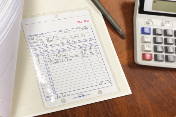 5" X 7" Adhesive Pouch