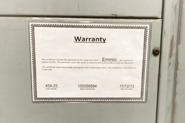 9" x 6" Adhesive Pouch