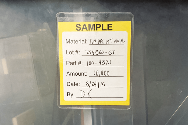 3 5/8" x 4 1/2" Adhesive Pouch