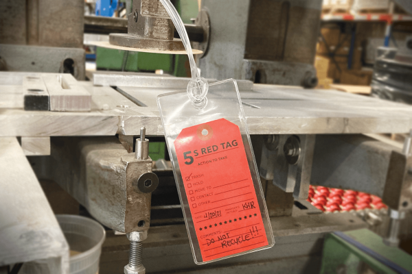 1 5/8 x 3 1/4 (#2 tag) Clear Vinyl Sleeve w/ Hang Hole