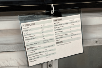 7″ x 5″ Clear Vinyl Envelope w/ Hang Hole