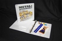 1.0″ -- 1″ Capacity Slant ″D″ White Clear Overlay Ring Binder