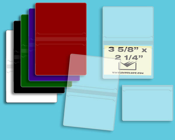 3 7/8 x 5 1/2" fishing and hunting license wallet