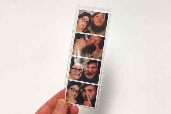 2" x 6" Clear Copy Photo Strip Vinyl Sleeve