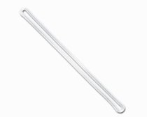 9″ Clear Flexible Plastic Loop Strap