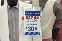 3 1/2″ x 5 1/2″ Clear Vinyl Sleeve w/ Hang Hole