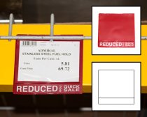 4 1/8″ x 3 7/8″ Red pouch printed REDUCED FOR QUICK SALE