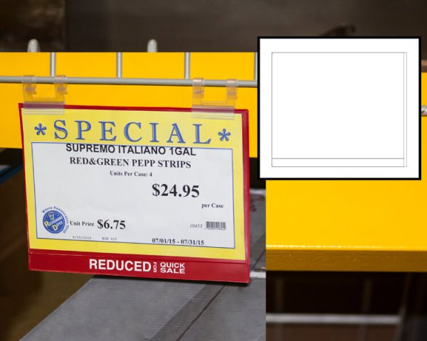 8 3/4" x 6 1/2" Red pouch printed REDUCED FOR QUICK SALE