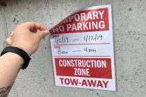 8 1/2″ x 11″ Removable Adhesive Pouch