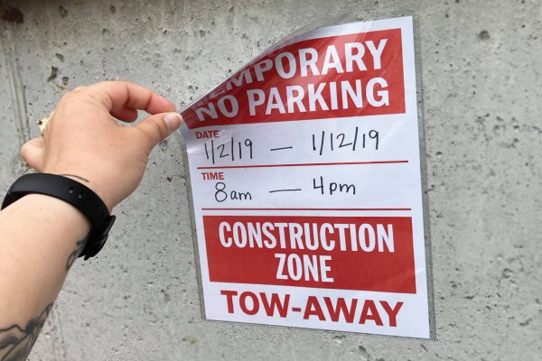 8 1/2" x 11" Removable Adhesive Pouch