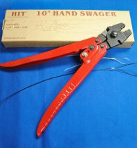 Three Cavity Hand Swager Crimping Tool