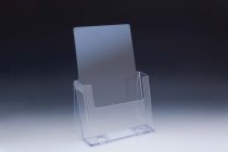 Clear Countertop Brochure Holder for Literature up to 6″ Wide