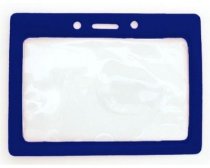 Data / ID Card Horizontal Badge Holder Royal Blue Color-Frame
