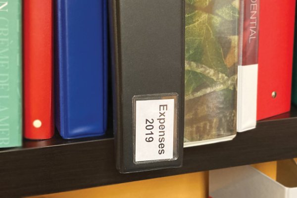 Removable Adhesive Vinyl Envelope for 1 1/4'' x 2''