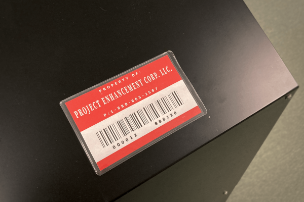 2 1/4" X 4 1/4" Clear Envelope w/ 2 Magnets